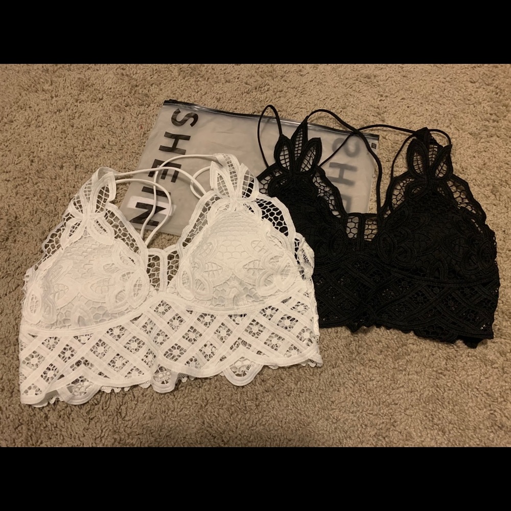 2 New Lace Bralettes